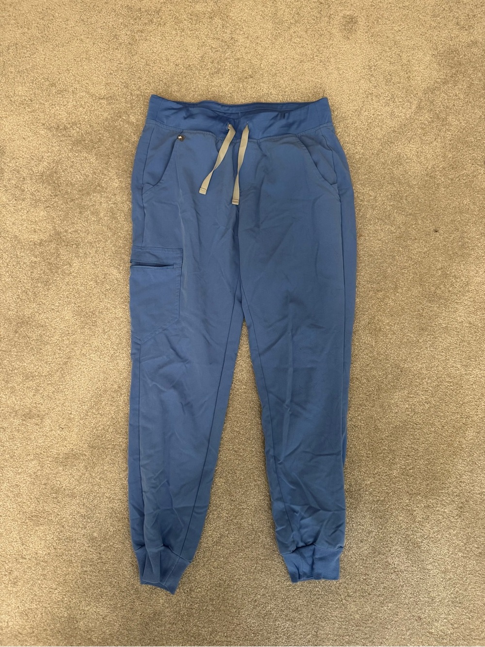 Figs Women's Blue Jogger Scrub Pants
